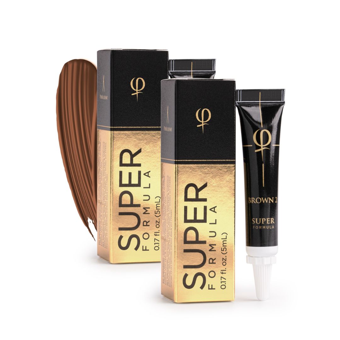 Brown 2 PhiBrows SUPER Microblading Pigment 0.34 fl oz (10 ml)