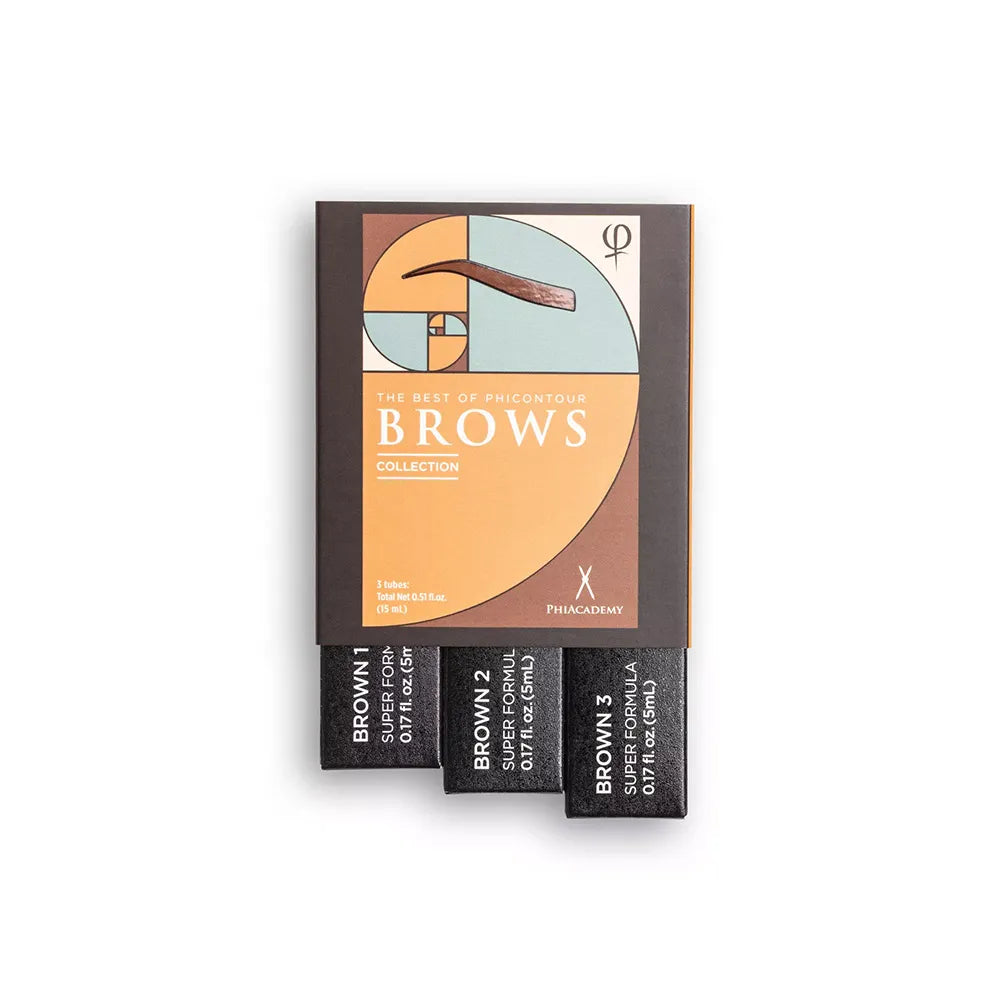 Phi PowderBrows Collection PhiContour SUPER Pigment Set