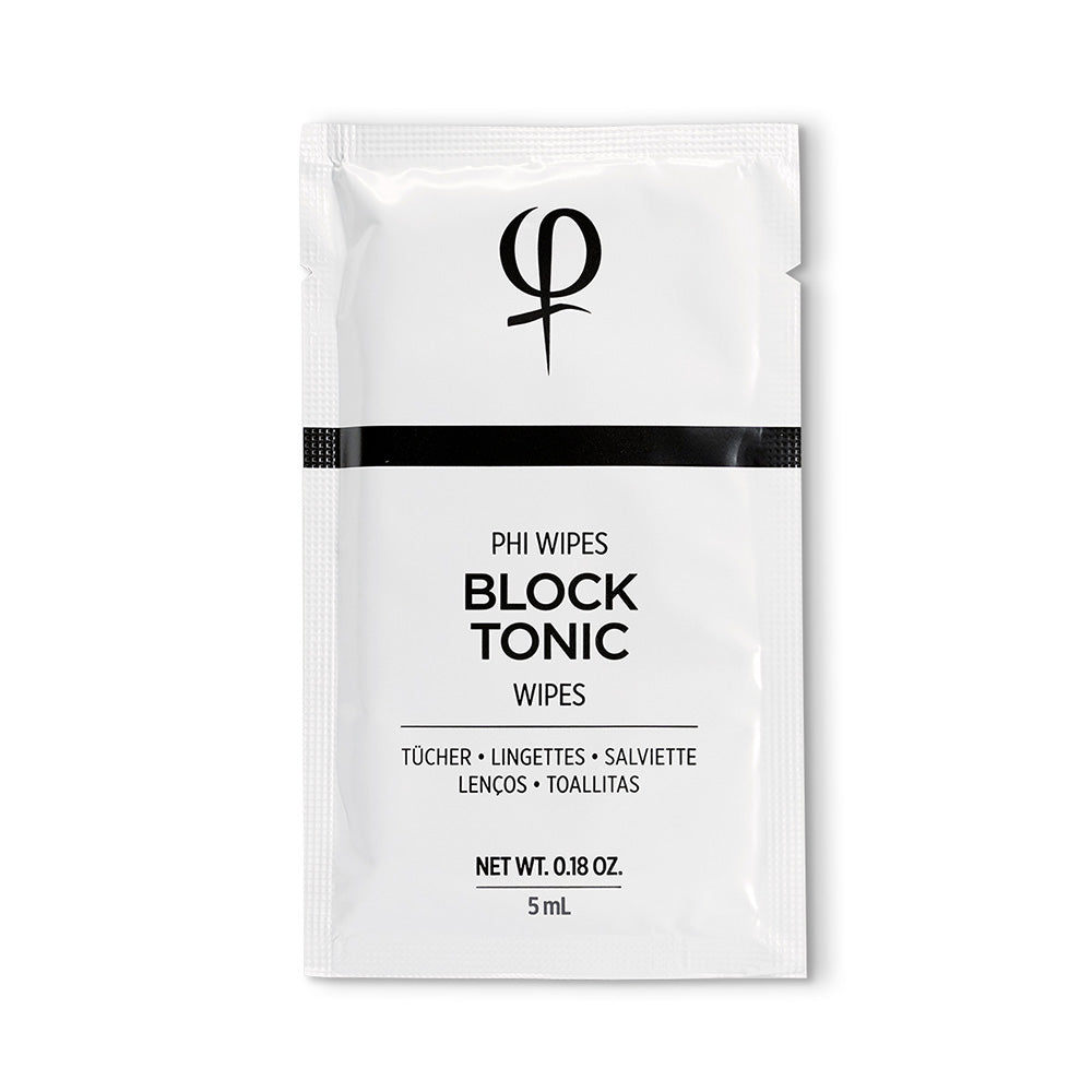PhiWipes Block Tonic Serum Wipes (20 pcs/1 Pack)