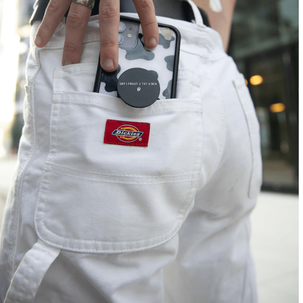 DLD Pop Socket SRY I FORGOT 2 TXT U BCK