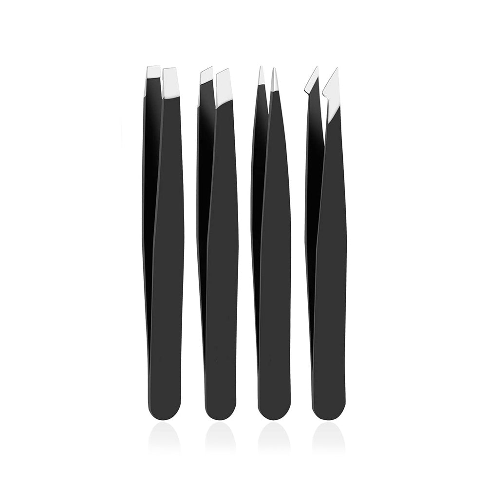 4-Piece Professional Tweezers Set for PMU