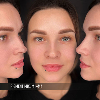 AS Pigments M4 Brown Haired Opium Light Mineral Eyebrow Pigment