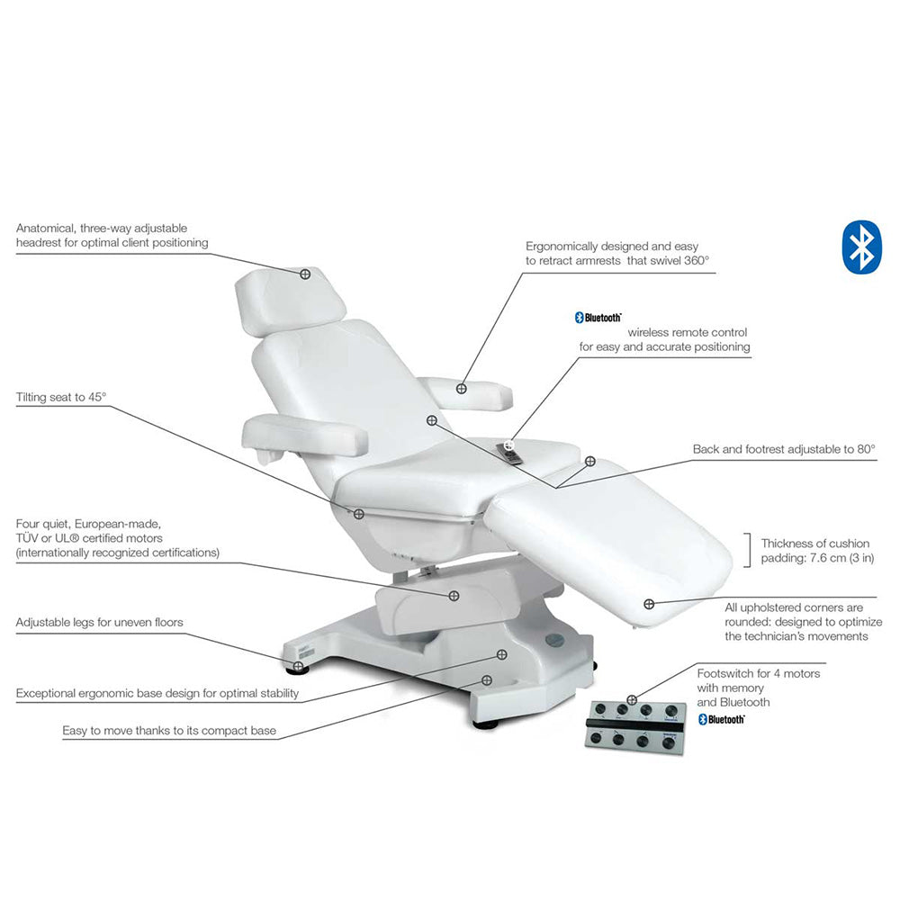 Silhouet-Tone Elite Platinum Chair/Bed