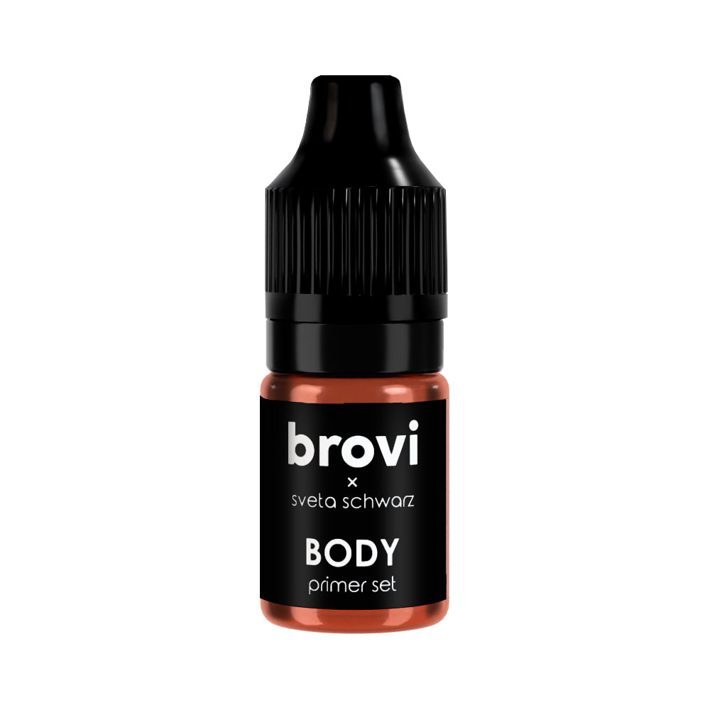 Sveta Schwarz Primer Set for Lips Brovi 0.17 fl oz x 3 (5 ml x 3)