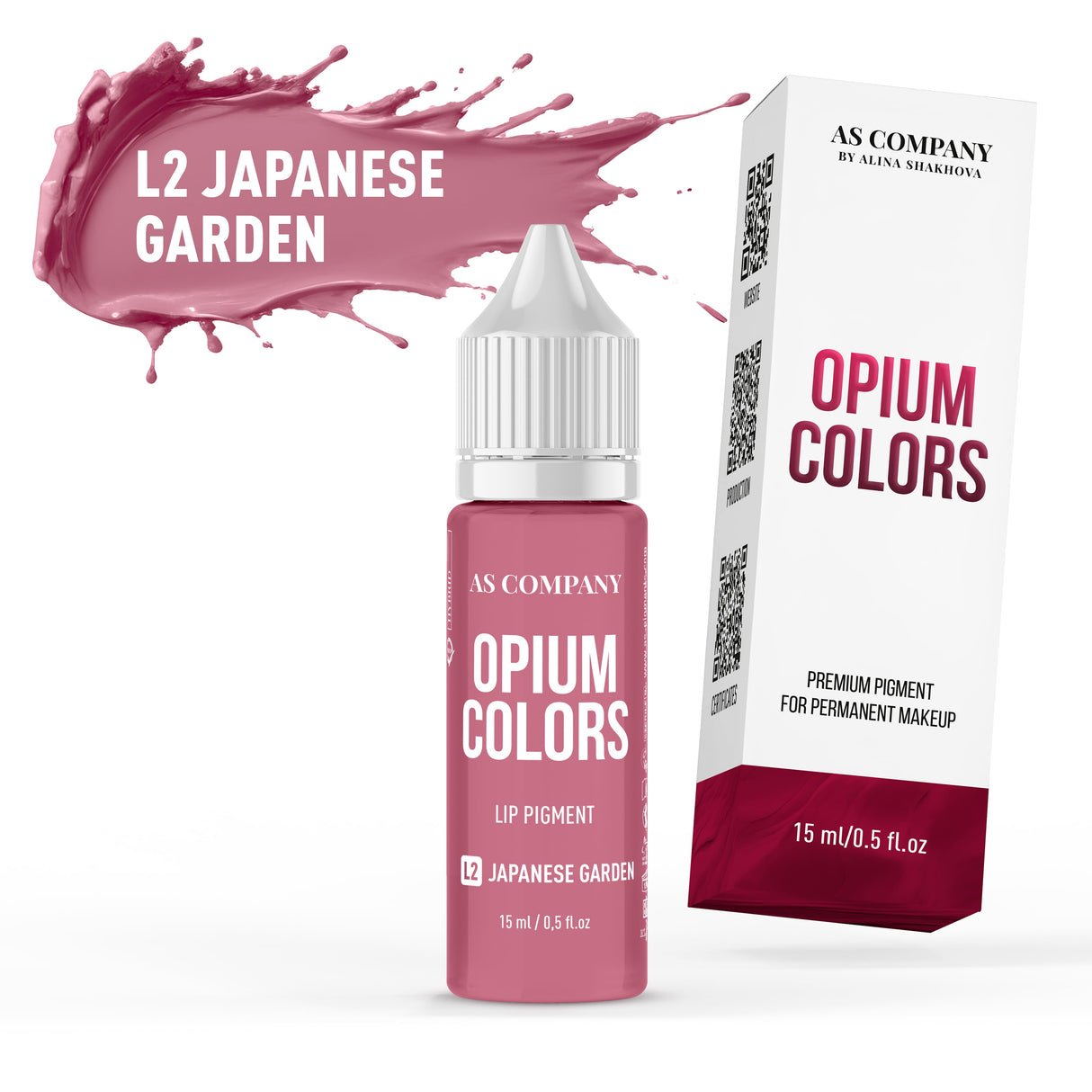 As Pigments L2 Japanese Garden Opium Colors Organic Lip Pigment