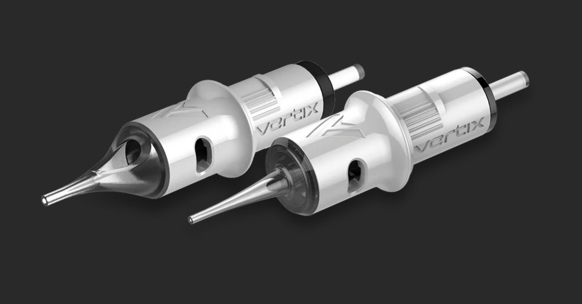 Vertix PMU needle cartridges in various configurations for machine permanent makeup