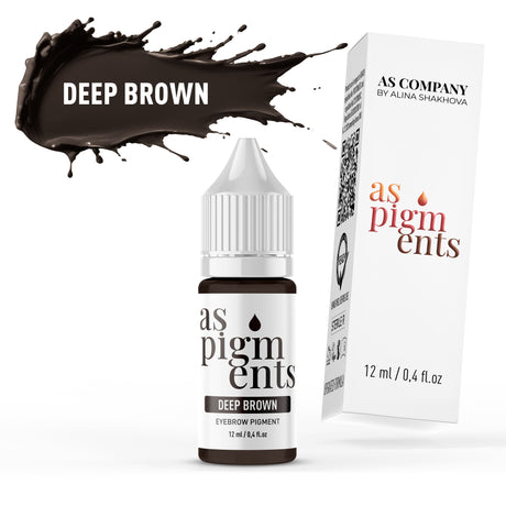 AS Pigments Deep Brown Eyebrow Pigment