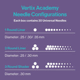 Vertix Academy Round Liner (20pcs)