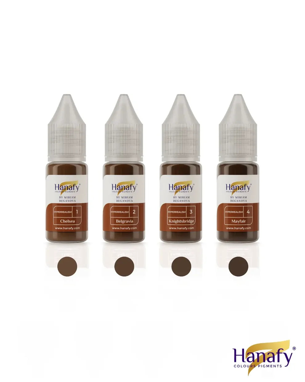 Hanafy HyperRealism Pigment Set