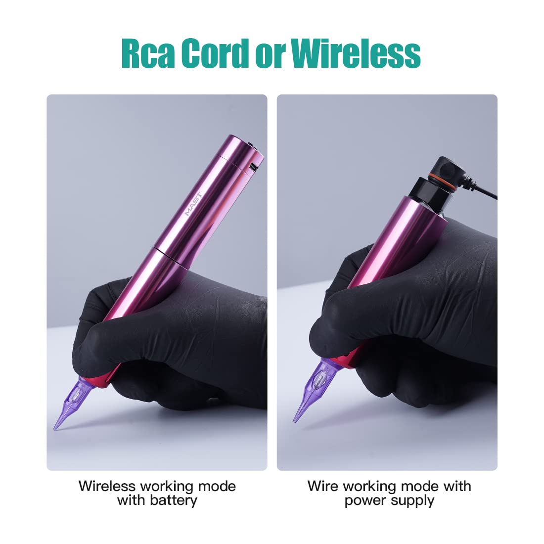 Mast Tour Y22 Wireless Tattoo Machine 3.0mm Stroke