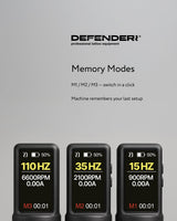 Defenderr Bezel Wireless PMU Machine - 4.0 mm Stroke