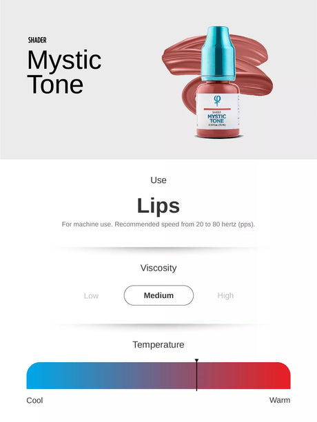 Phi Mystic Tone PMU Lip Shader Pigment 0.34 fl oz (10ml)