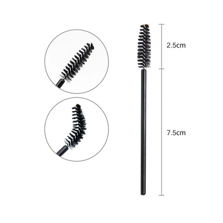 Eyelash Brush 5/50Pcs - Select Color