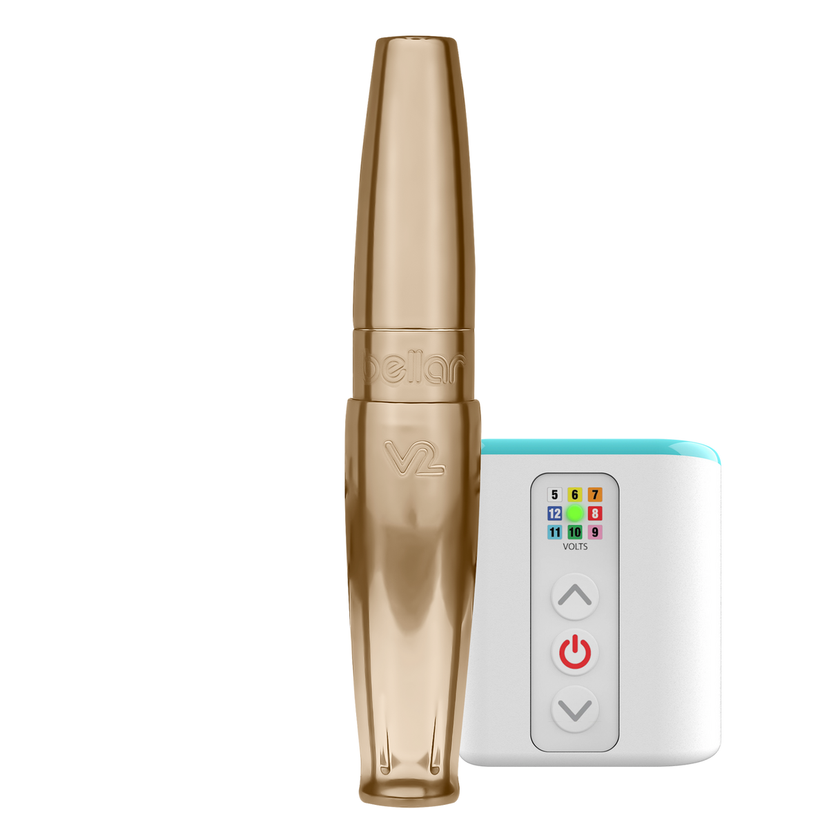 Bellar V2 Rose Gold + Airbolt Mini Battery Pack White