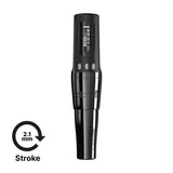 Bellar Air Stealth Black 2.1 mm Stroke Wireless PMU Machine by Microbeau