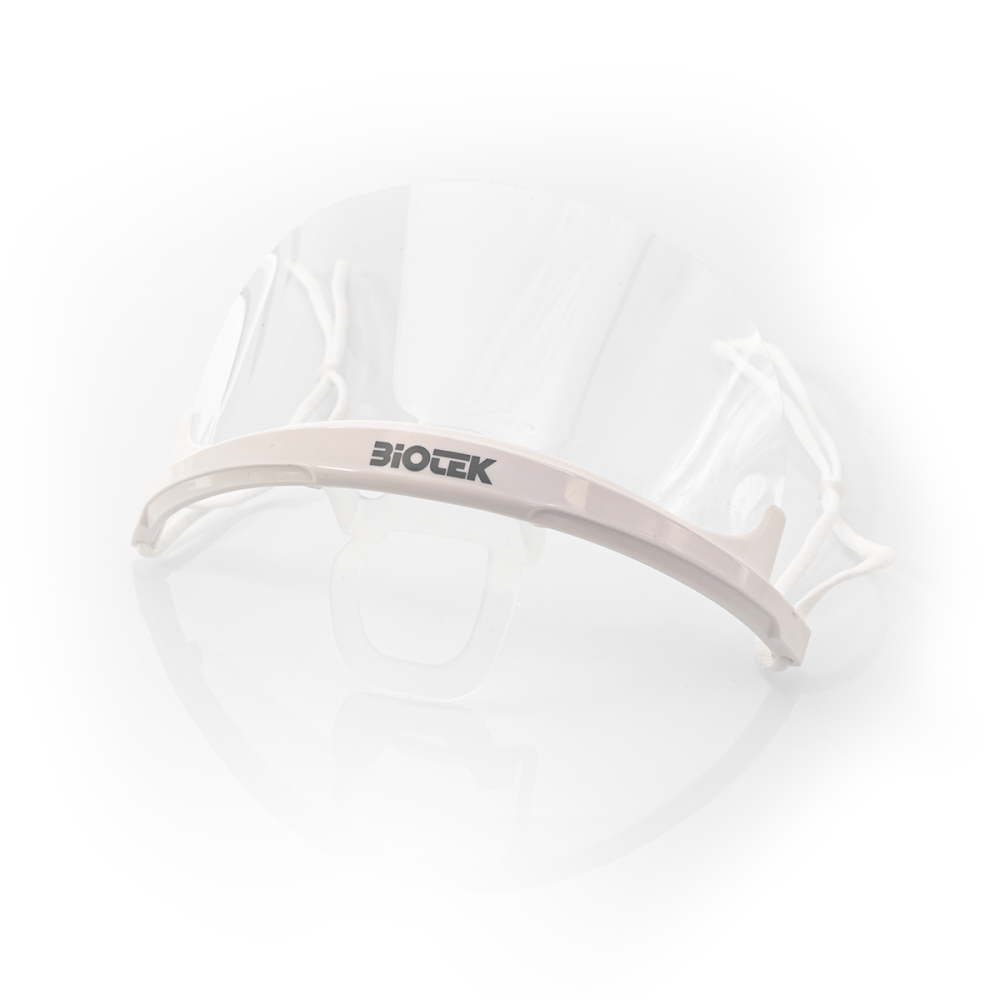 Biotek Professional Transparent Face Mask (plastic) - 1 pcs – PMUHub Shop