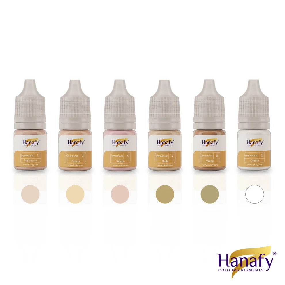 Hanafy Camouflage Pigment Set