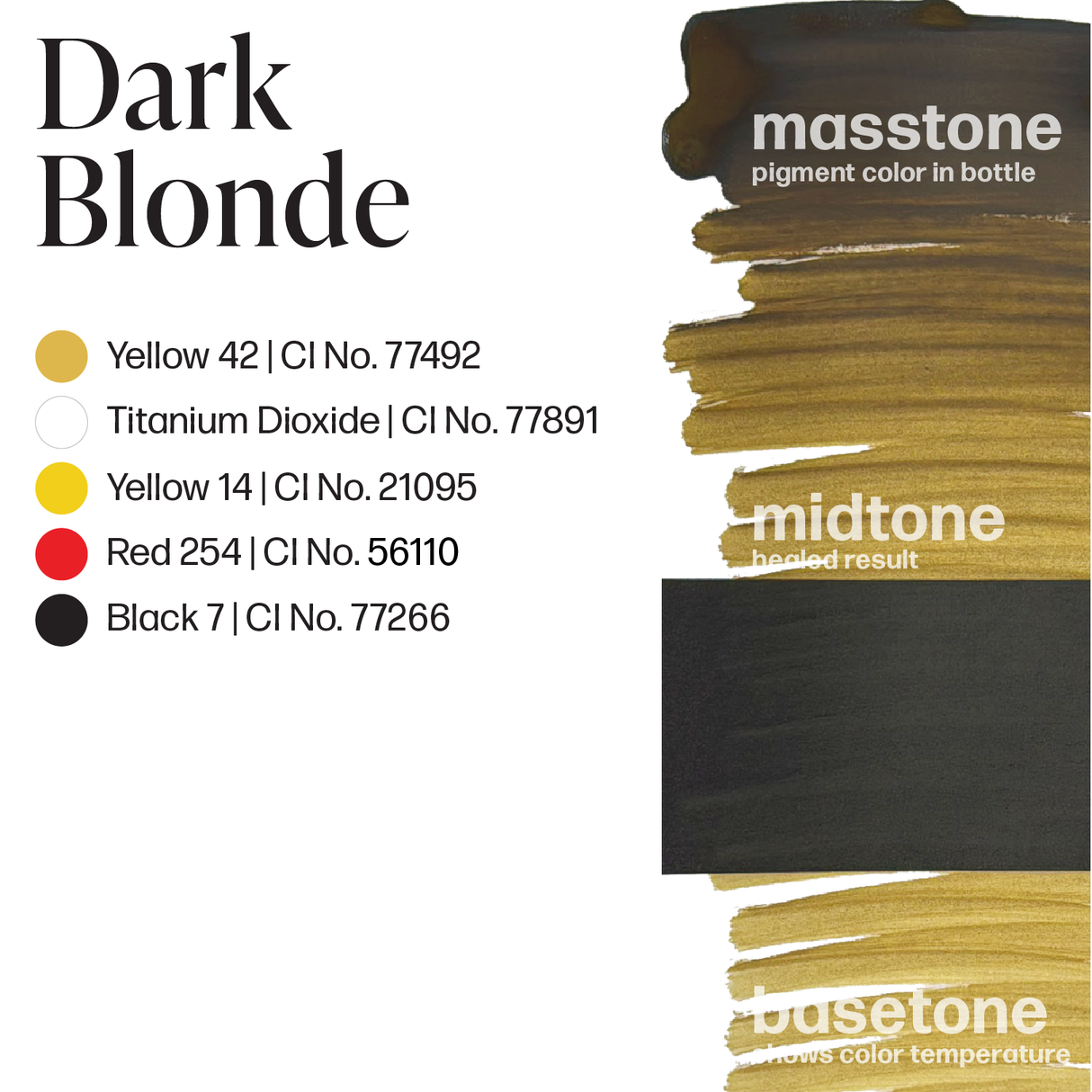 Dark Blonde Perma Blend Pigment 0.5 oz (15 ml)