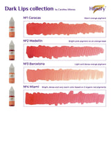 Hanafy Dark Lips Pigment Set