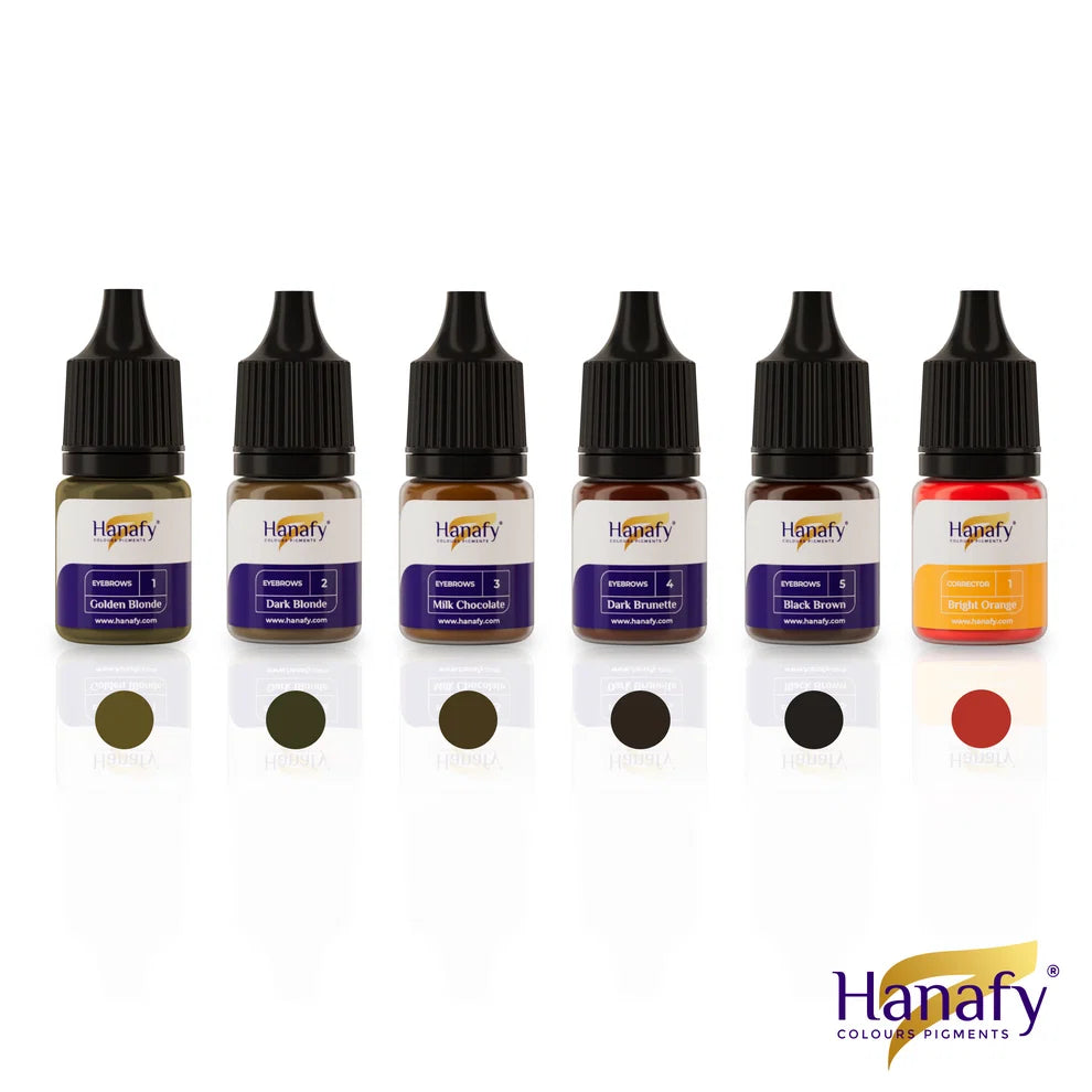Hanafy Discovery Eyebrows Pigment Set
