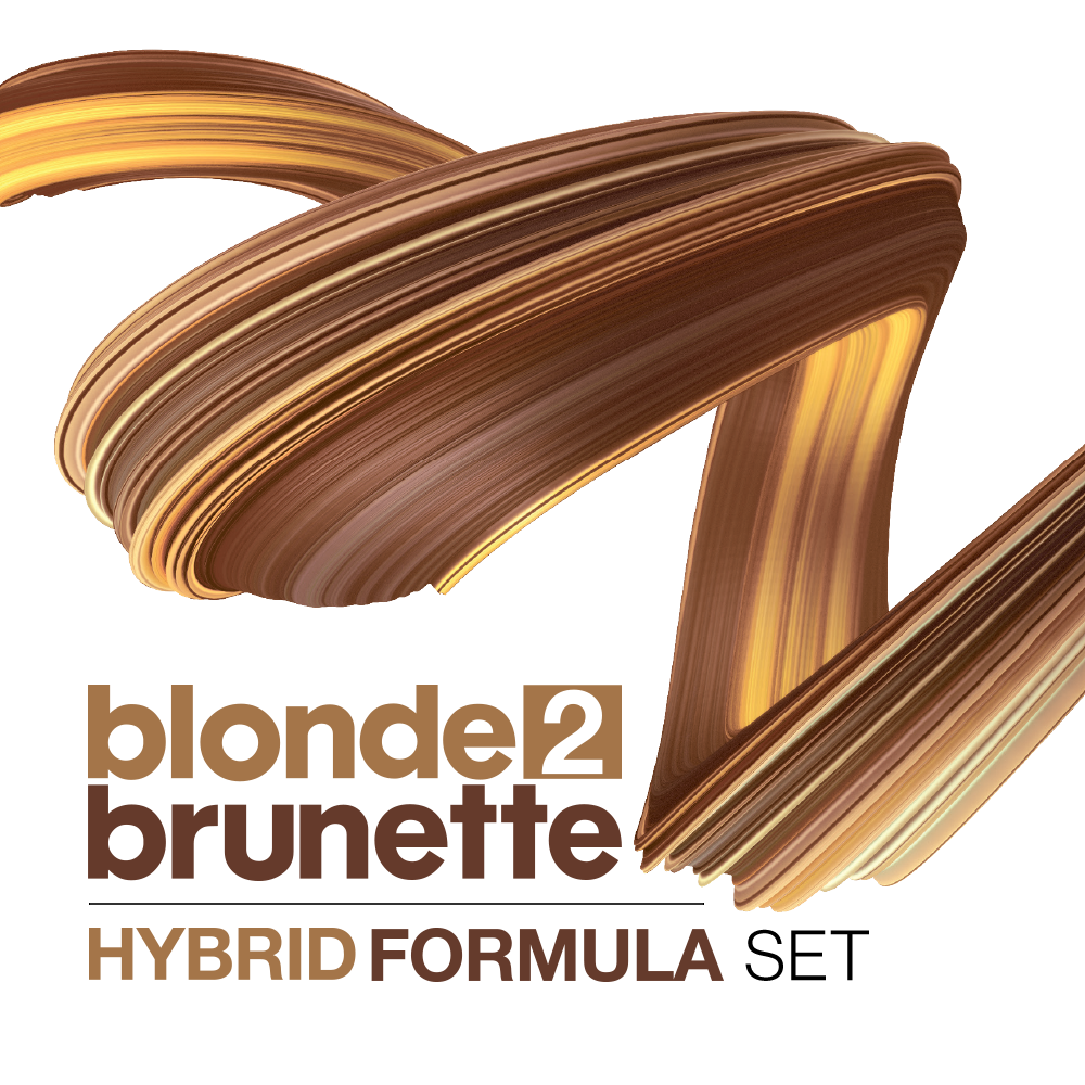 Juego de cejas Evenflo Blonde 2 Brunette, 4 unidades, 0,5 oz (15 ml) 