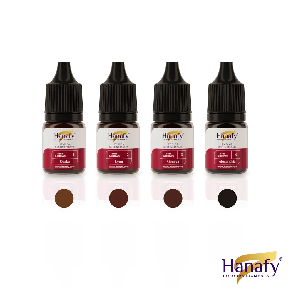 Hanafy Eyes & Brows Pigment Set