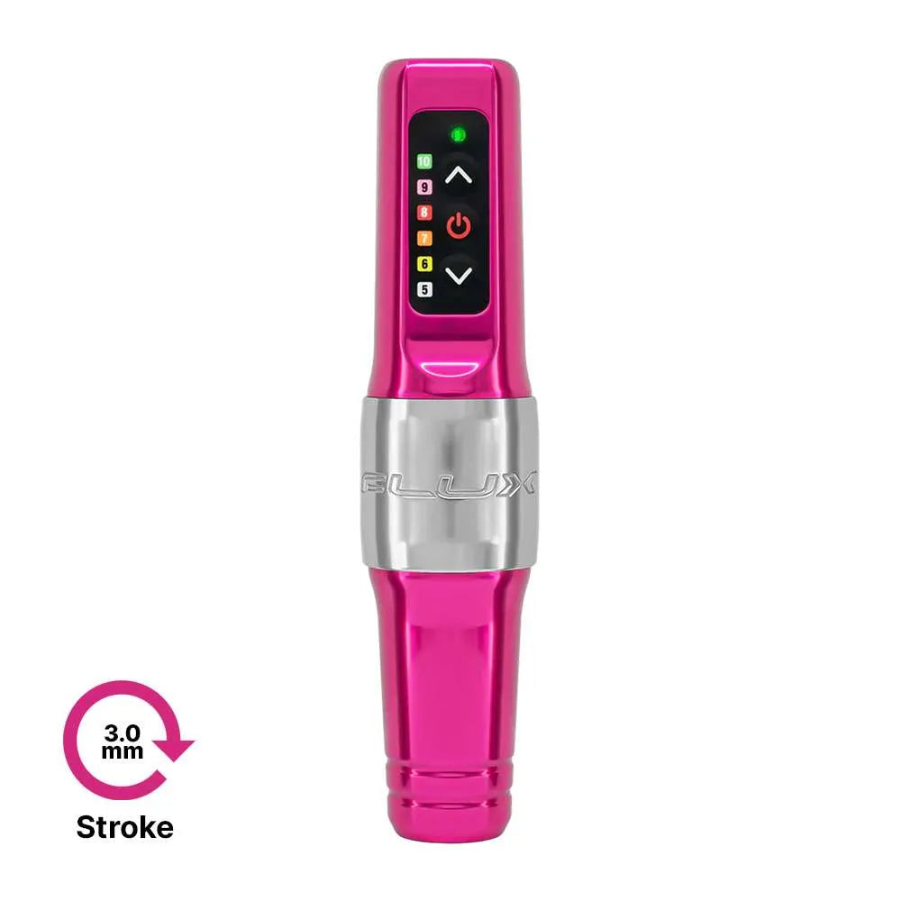 Flux Mini Wireless PMU Machine Bubblegum Pink 3.0 Stroke by Microbeau