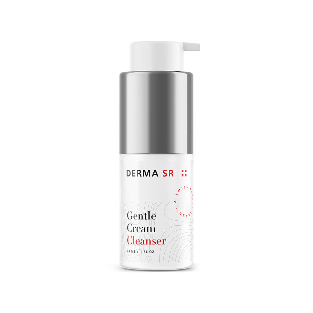 Derma SR Gentle Cream Cleanser Travel Size 1 fl oz (30 ml)