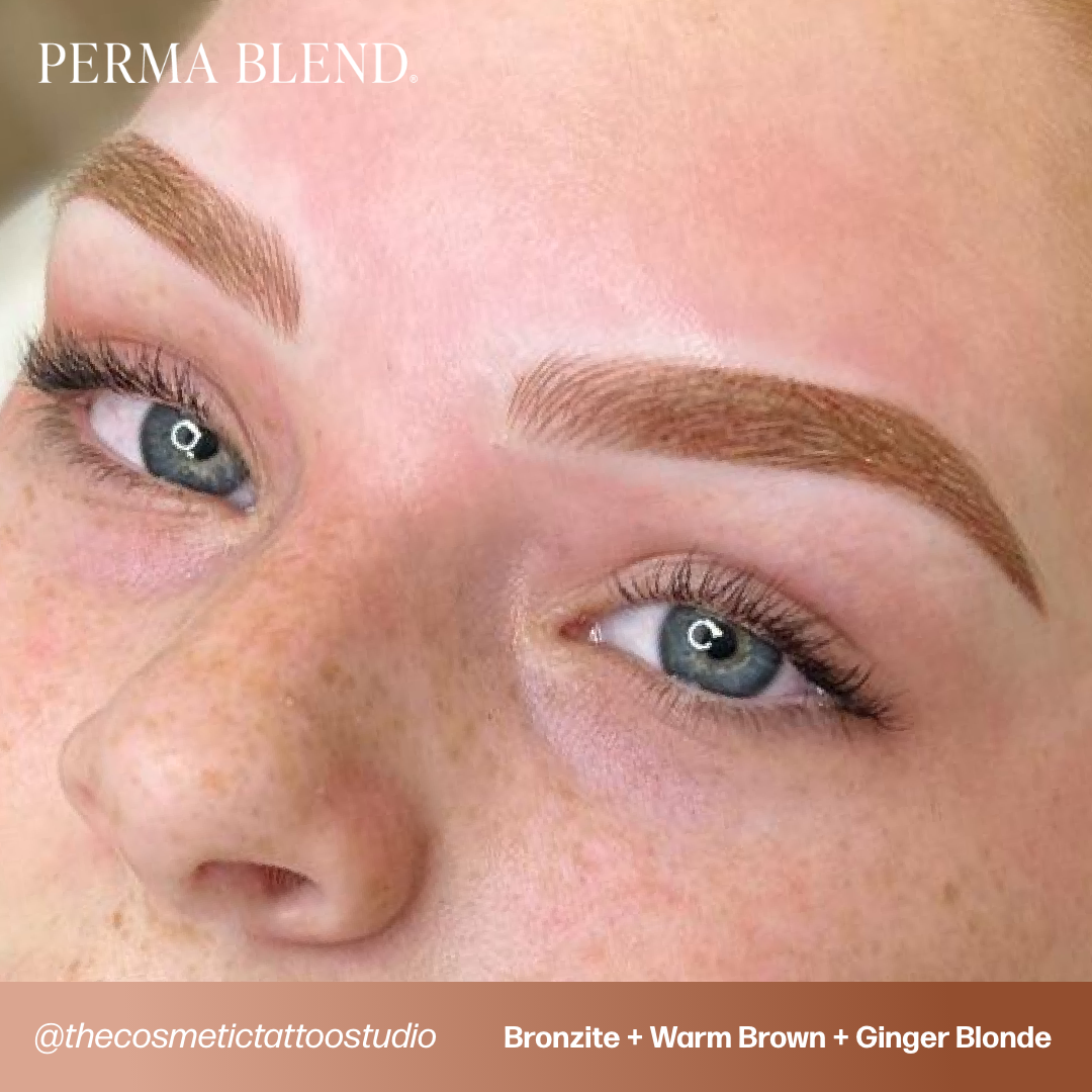 Ginger Blonde Perma Blend Pigment for Brow PMU 0.5 oz (15 ml)