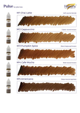 Hanafy Pulse Eyebrows Pigment Set