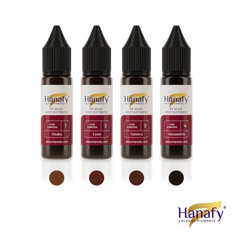 Hanafy Eyes & Brows Pigment Set