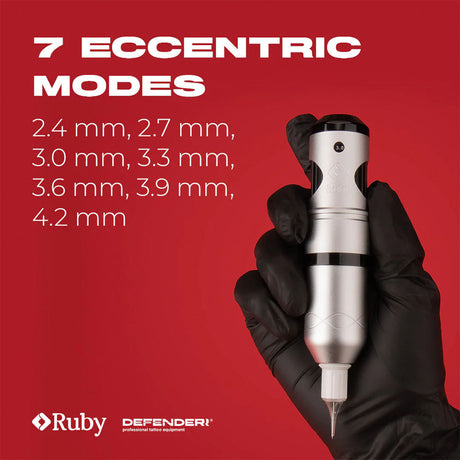 Defenderr Ruby PMU Machine With Adjustable 2.4mm-4.2mm Stroke