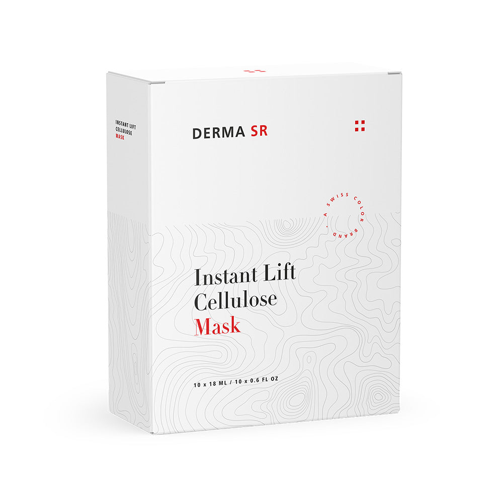 Derma SR Instant Lift Cellulose Mask, 10 pcs. 10x0.61 fl oz (10x 18 ml)