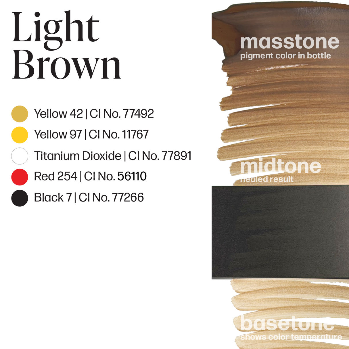 Light Brown Perma Blend Pigment 0.5 oz (15 ml)