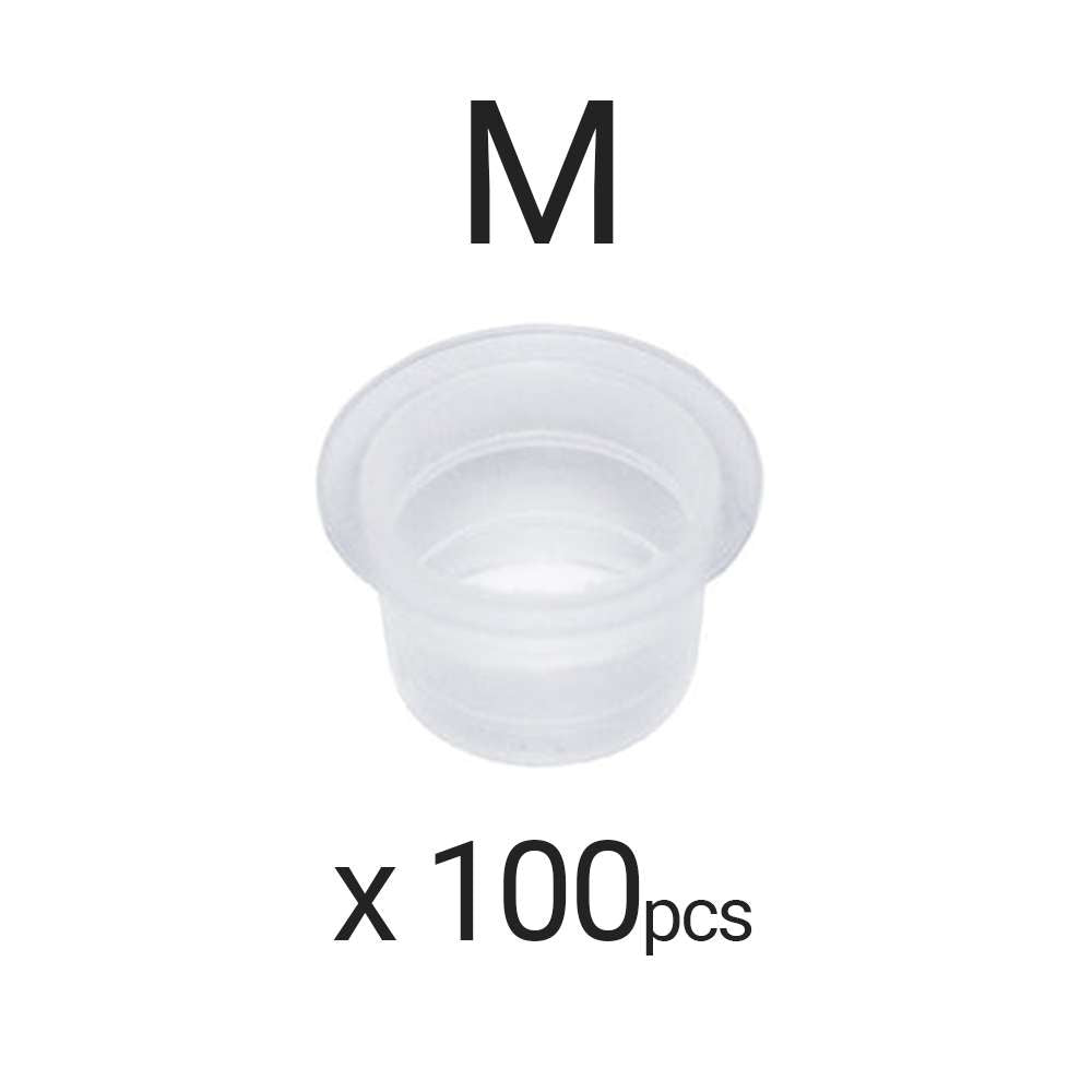 300 pcs PMU Ink Cups - Mixed Sizes #11, #14, #17