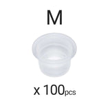 300 pcs PMU Ink Cups - Mixed Sizes #11, #14, #17