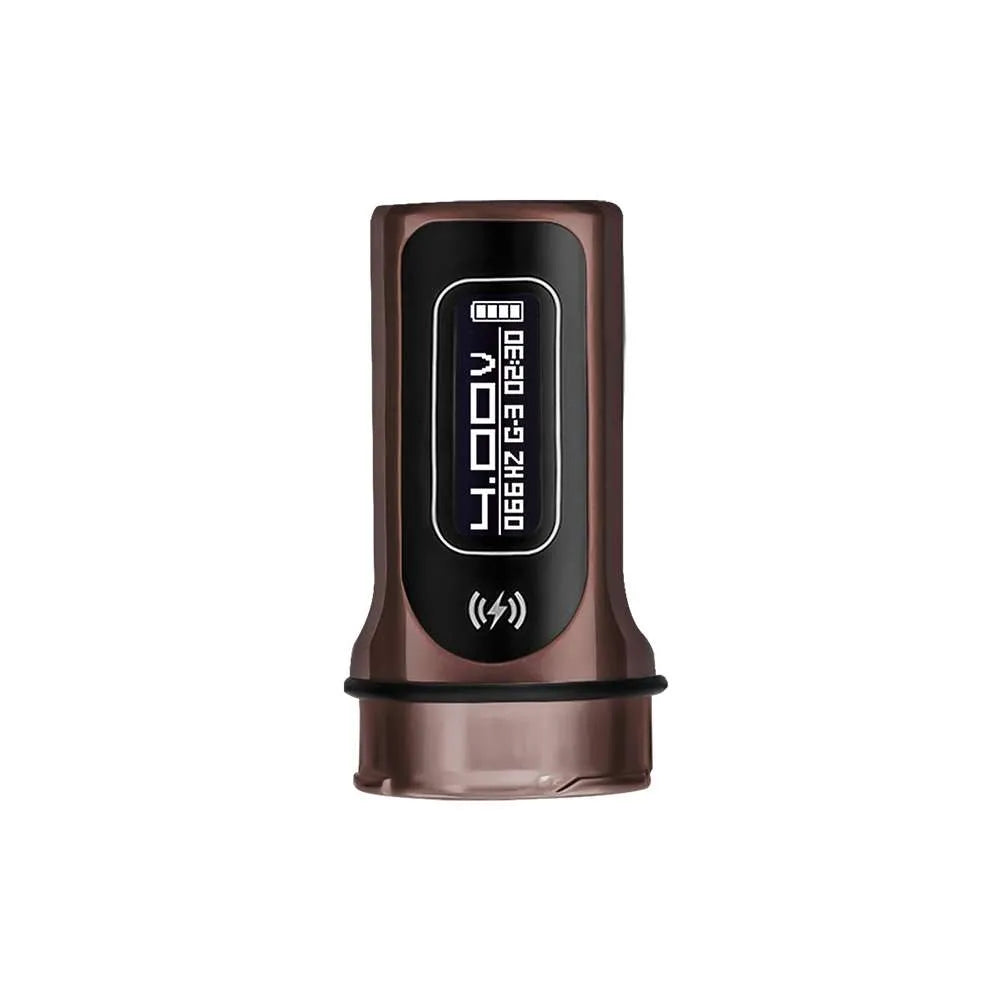 Flux S Max Oudwood Brown 4.5 mm Stroke PMU Machine with Auxiliary Battery by Microbeau