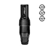 Flux S Max Stealth Black 4.5mm Stroke PMU Machine (Extra PowerBolt II) by Microbeau