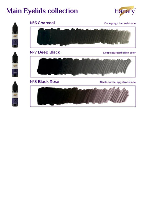 Hanafy Eyeliner Pigment Set