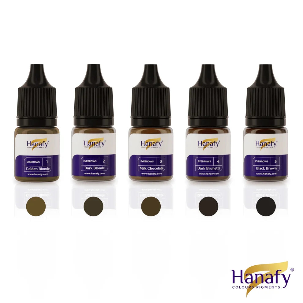 Hanafy Original Eyebrows Pigment Set