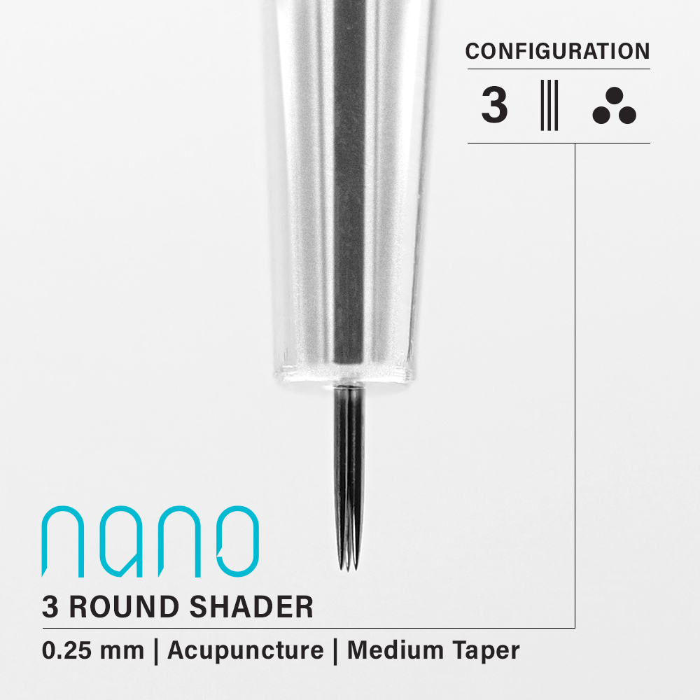 Vertix Nano Round Shader (20pcs)