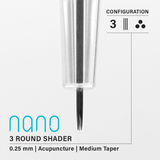 Vertix Nano Round Shader (20pcs)