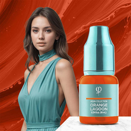 Phi Orange Lagoon PMU Pigment 0.34 fl oz (10ml)