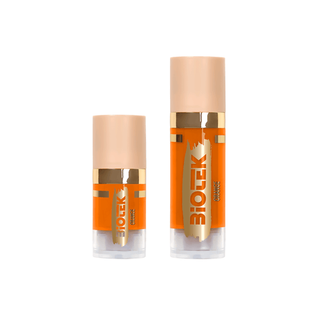 Orange Biotek Pigment - Shade Modifier for Permanent Makeup & Microblading Pigments 0.24 oz (7 ml) vs 0.61 oz 18 ml