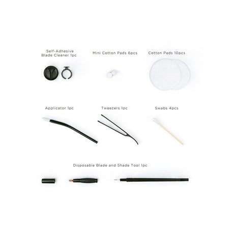 PhiBrows Blade & Shade KIT S 10pcs
