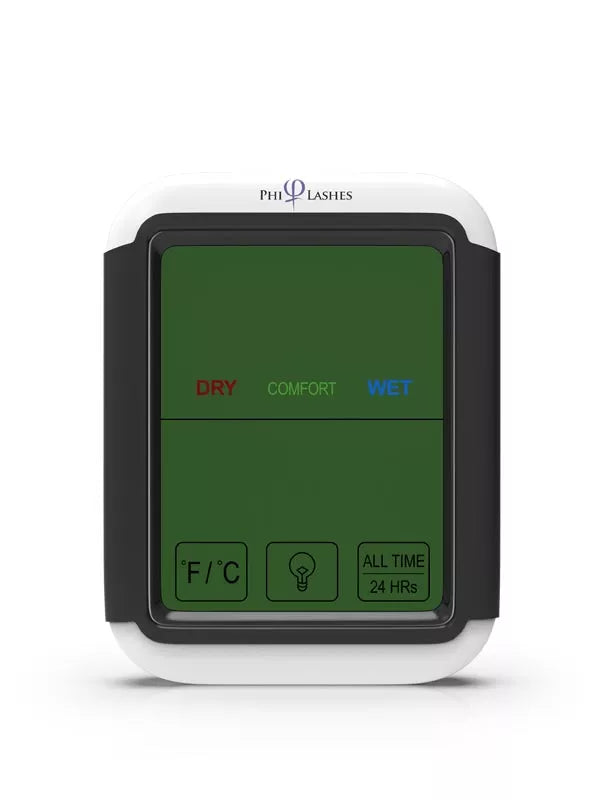 PhiLashes Thermometer | Optimal Temperature & Humidity Monitor