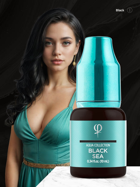 Phi Black Sea PMU Pigment 0.34 fl oz (10ml)