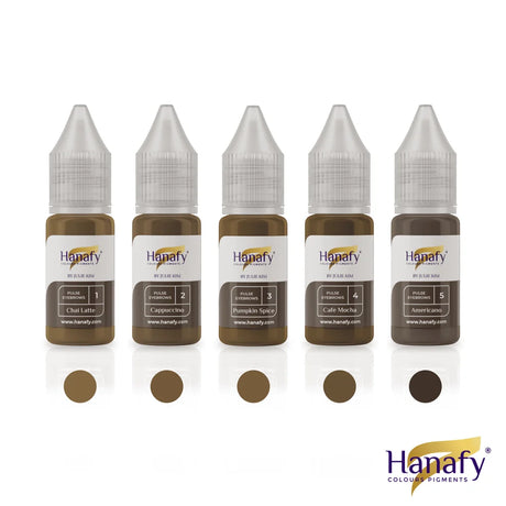 Hanafy Pulse Eyebrows Pigment Set