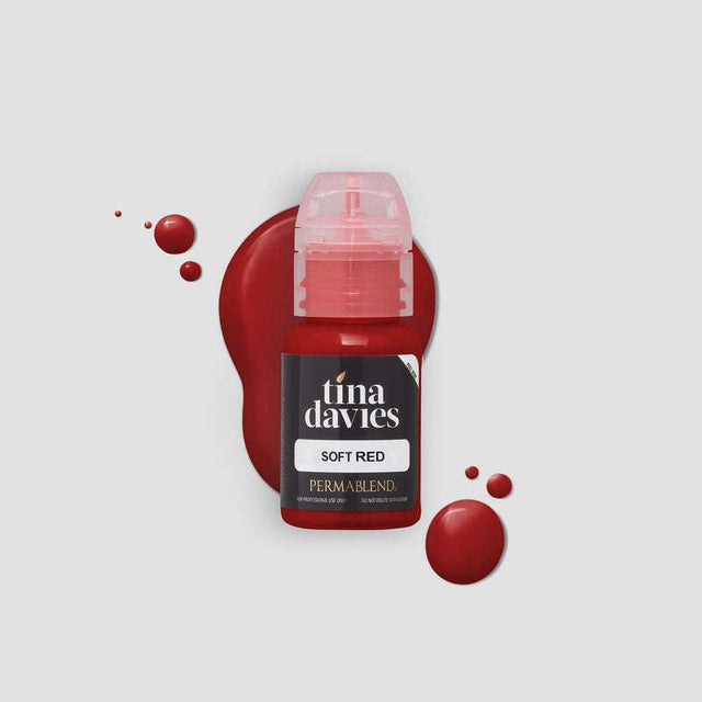 Soft Red Tina Davies Pigment for Lip Blush 0.5 oz (15 ml)