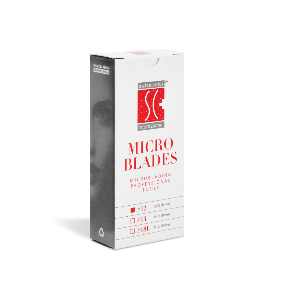 Swiss Color Microblades #12 flexi (25pcs/box)